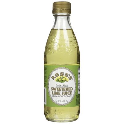 Rose s Sweetened Lime Syrup 12oz Bottle Perfect for Cocktails, Beverages, and Mixers
