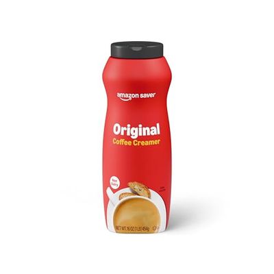 Amazon Brand - Happy Belly Powdered Non Dairy Original Coffee Creamer, 1 pound (Pack of 1)