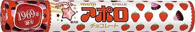 Meiji Choco Apollo, 2.89-Ounce Tubes (Pack of 6)