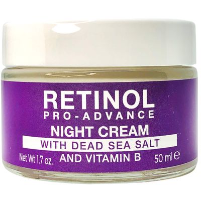 Delfanti Milano RETINOL PRO-ADVANCE NIGHT CREAM with dead sea minerals and vitamin B Made in Italy