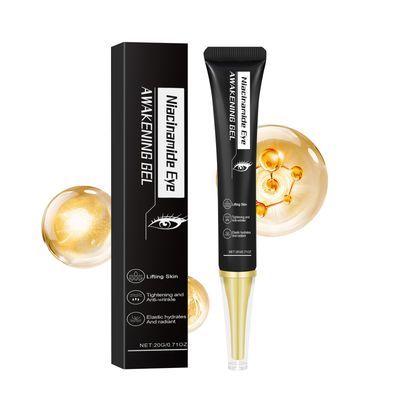 LITALARM Niacinamide Eye Cream Anti Aging, Under Eye Cream for Puffiness and Bags Under Eyes, Eye Gel 0.71 Fl Oz