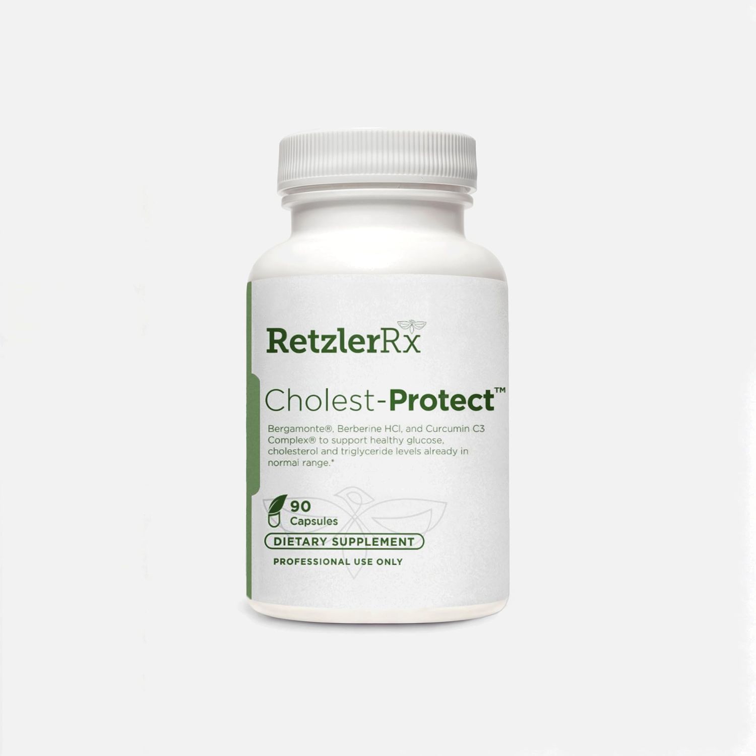 HormoneSynergy Cholest Protect - Citrus Bergamot - Bergamonte , Berberine and Curcumin C3 Complex , 90 Capsules Dietary Supplement by RetzlerRx