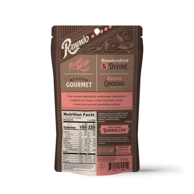 Rawmio Oat Milk Chocolate Covered Cashews - Organic, Raw, Vegan, Gluten-Free - 1 Packs, 2 oz.
