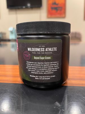 Wilderness Athlete - Green Infusion Supergreen Superfood Power Greens Powder - Wheatgrass Powder with Astragalus Root, Green Tea Extract, Chlorella - 30 Serving Tub (Chocolate Mint)