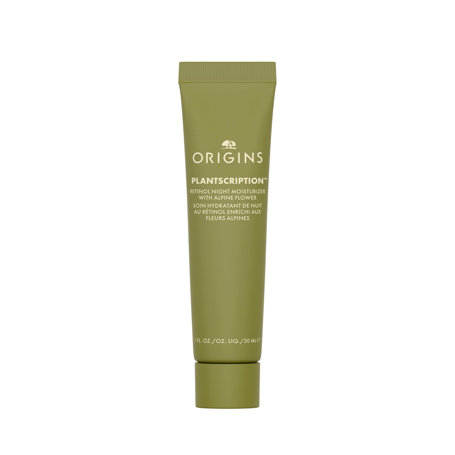 Origins Plantscription Retinol Night Moisturizer Visibly Diminishes Lines, Pores Uneven Skin Tone With Peptide Retinol, 1 Fl Oz