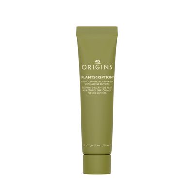 Origins Plantscription Retinol Night Moisturizer Visibly Diminishes Lines, Pores Uneven Skin Tone With Peptide Retinol, 1 Fl Oz