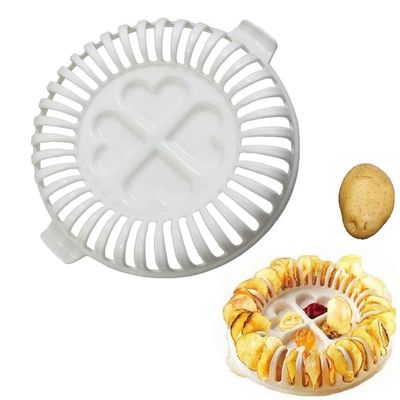 Portable Microwave Oven Fat Potato Chips Maker Fruit Potato Crisp Chip Slicer Snack Chips Rack Easy Homemade DIY Set Tray Gadgets Kitchen Accessories Cooking