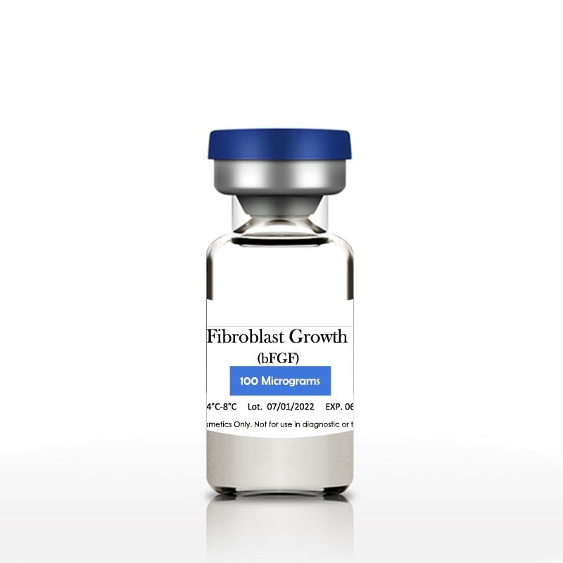 Basic Fibroblast Growth Factor Powder - bFGF Freeze-Dried Powder Cosmetic Grade for Skin Anti-Aging, 1Milligrams, 1000000IU, 98 Purity (100 g)