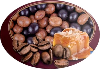 Premium Xpressos Salted Caramel Covered Espresso Beans 8 Ounce By CandyKorner