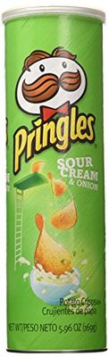 Pringles Sour Cream and Onion, 5.96 oz (Pack of 3)