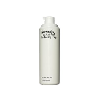 N cessaire The Body Peel. Resurfacing Serum for KP, Ingrowns, Strawberry Skin and Discoloration. 10 AHA, 1 BHA, 1 PHA, Peeling Peptide. Dermatologist-Tested. Hypoallergenic. Non-Comedogenic. 150ml