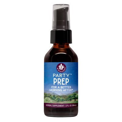WishGarden Herbs Party Prep Better Morning After - Plant-Based Herbal Supplement wPrickly Pear, Japanese Raisin Burdock Supports Effective Alcohol Metabolism, Detoxification Liver Function, 2oz