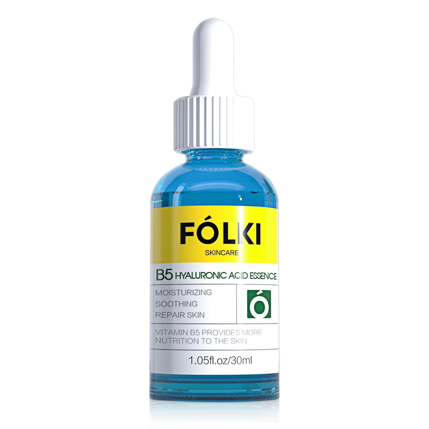 F LKI SKINCARE B5 Hyaluronic Acid Essence,Repair Skin,Smooth Skin Deep Moisturizing Face Serum for Women Anti-Aging