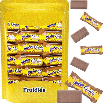 Yoo-hoo Mini Milk Chocolate Bars, Kosher Certified Dairy .5oz Individually Wrapped Bars (40 Yoo-Hoo! Bars)