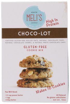 Meli s Chocolate Chip Mix, Natural, Gluten Free, Kosher Friendly, 16 Ounce (Pack of 6)