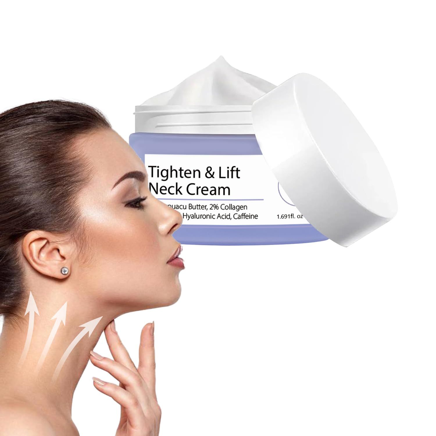 Generic TIGHTEN LIFT NECK CREAM, 2024 New Neck Firming Cream Tightening Lifting Sagging Skin, Tighten and Lift Neck Cream, Neck Firming Cream, 1PCS