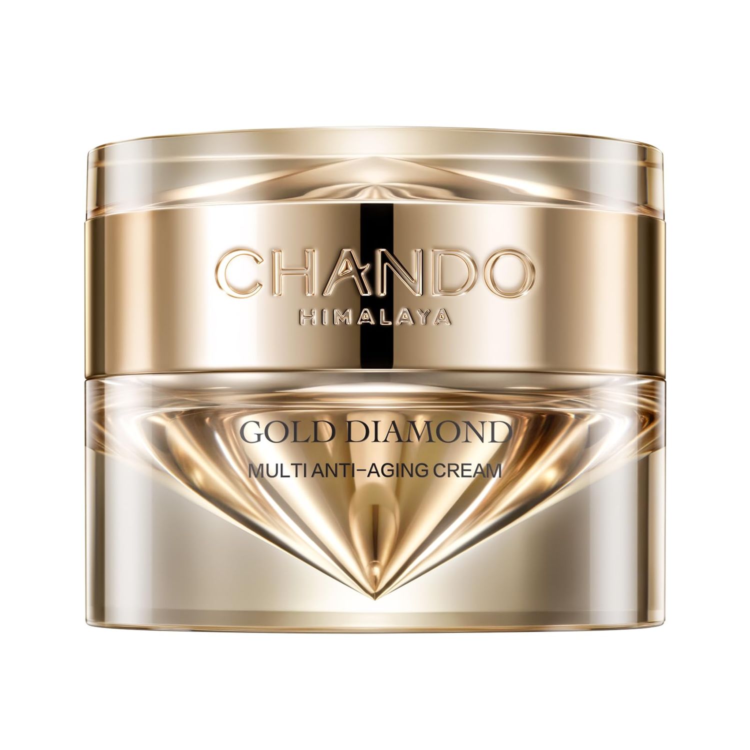 CHANDO HIMALAYA Gold Diamond Multi Anti-aging Cream (55g1.94oz) - Super Multi-Corrective Night Cream, Reducing Wrinkle Cream, Firms Skin, Paraben-free