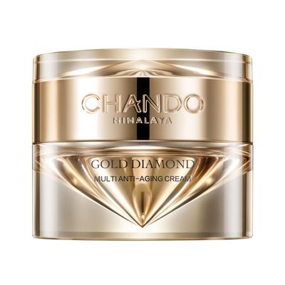 CHANDO HIMALAYA Gold Diamond Multi Anti-aging Cream (55g1.94oz) - Super Multi-Corrective Night Cream, Reducing Wrinkle Cream, Firms Skin, Paraben-free