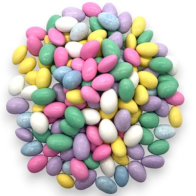 Premium Jordan Almonds Bulk -1.5 lbs Pastel Chocolate Covered Almonds - Ideal Wedding Candy for Guests and Special Occasions, Perfect Snacking Option(24 oz)