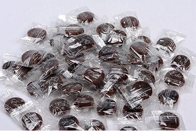 Eda&#39;s Sugar Free Intense Chocolate Hard Candy, ONE POUND, individually wrapped, OU Parve, Uses Sorbitol, Low Sodium