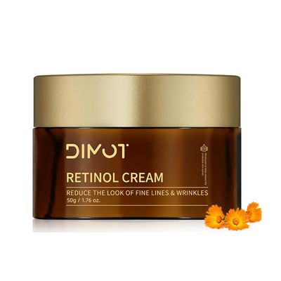 Retinol Collagen Face Cream - Anti-Aging Moisturizer for Skin Tightening, Day Night Use (Unisex)