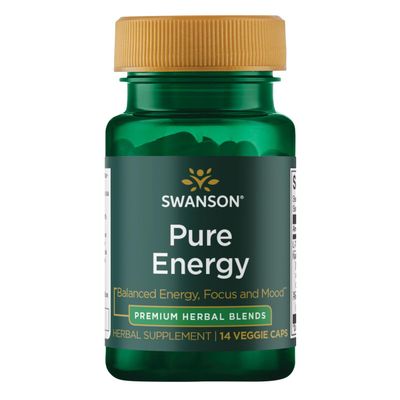Swanson Pure Energy Trial Size 14 Veg Caps