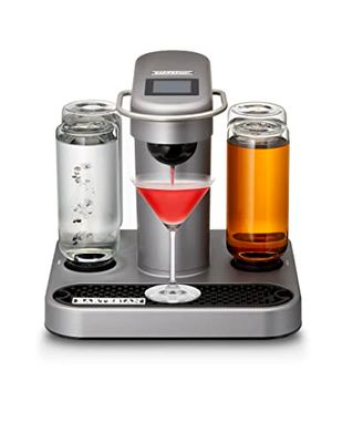 Bartesian Cocktail Making Machine - Automatic Mixology Home Bar Cocktails Mixing Maker - Push Button Pre Mixed Drink Capsule Dispenser Shaker for Margarita, Old Fashioned, Martini, Daiquiri More