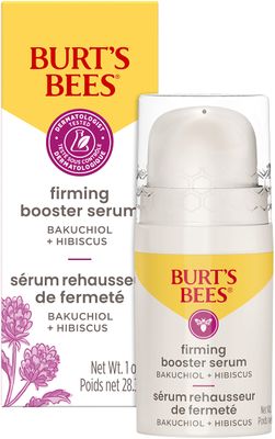 Burt&#39;s Bees Firming Collagen Face Serum, Mothers Day Gifts, Natural Origin Retinol Alternative Improves Skin Texture Supports Anti-Aging, with Bakuchiol, Lightweight - Firming Booster (1 oz)