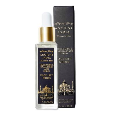 Ancient India Rachel Roy Niacinamide Hyaluronic Acid Face Serum with Aloe Vera Natural Retinol - Hydrating Anti-Aging Drops for Dark Spots Moisture Boost (30ml)