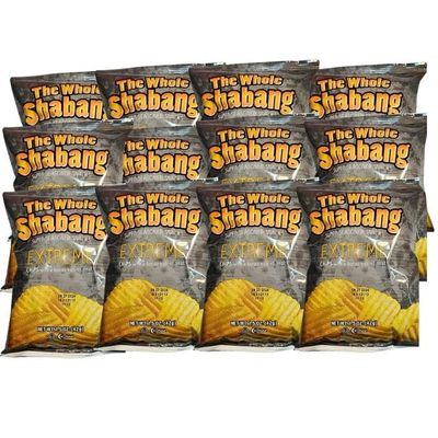Whole Shabang Potato Chips, 1.5 oz, 12 Pack, Extreme Flavor
