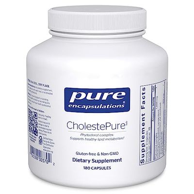 Pure Encapsulations CholestePure Supplement to Support Cardiovascular Health, Enzyme Function, and Lipid Metabolism 180 Capsules