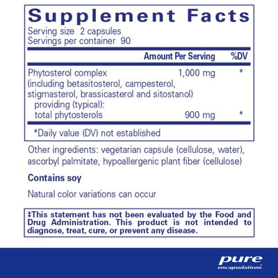 Pure Encapsulations CholestePure Supplement to Support Cardiovascular Health, Enzyme Function, and Lipid Metabolism 180 Capsules