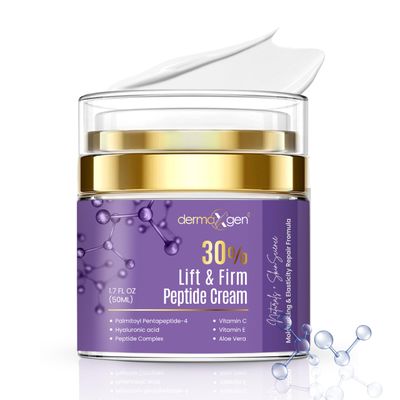 DERMAXGEN - 30 Matrixyl 3000 Lift And Firm Elasticity Repair Formula- Pure Organic Powerful Triple Combination Creamreduce Sun Spots (Peptide Booster Cream)