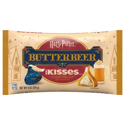 Kisses Harry Potter Butterbeer Flavored Easter Candy 9oz - 1 bag
