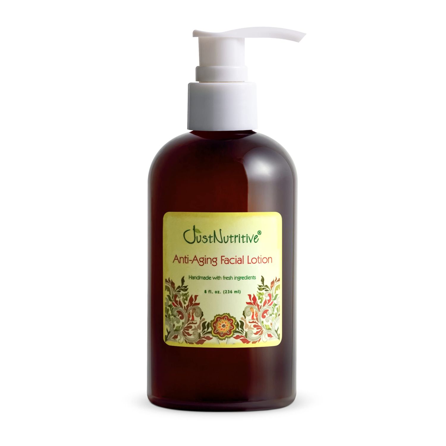 Just Nutritive Anti-Aging Nutritive Facial Lotion Anti-Aging Treatment Nutritive ingredients to help your skin repair and renew itself Wrinkle Treatment Eye Bags Fine Lines 8 fl oz