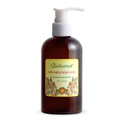 Just Nutritive Anti-Aging Nutritive Facial Lotion Anti-Aging Treatment Nutritive ingredients to help your skin repair and renew itself Wrinkle Treatment Eye Bags Fine Lines 8 fl oz