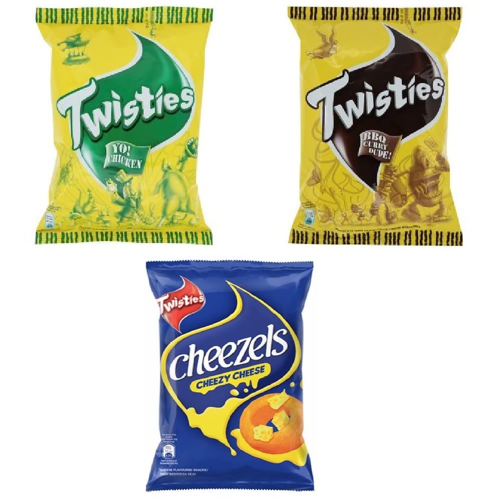 Mondelez Twisties Mix Three Flavor 3 x 60g