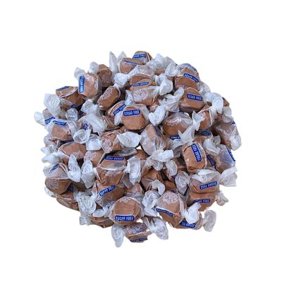 Sugar Free Chocolate Salt Water Taffy - 1lb (16oz) Bulk Bag Individually Wrapped Soft Chewy Nut Free, Gluten Free, Diabetic Keto Friendly Gourmet Candy For Taffy Lovers