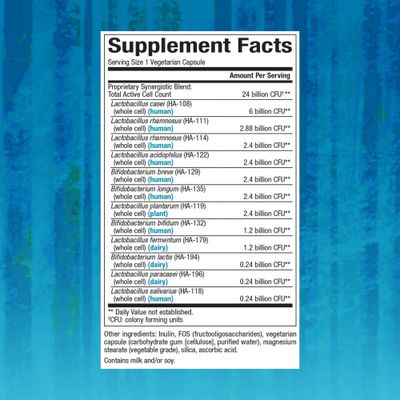 Natural Factors Ultimate Probiotic 2412 Formula, 1-Per-Day Critical Care Probiotic, 12 Strains, 24 Billion CFU