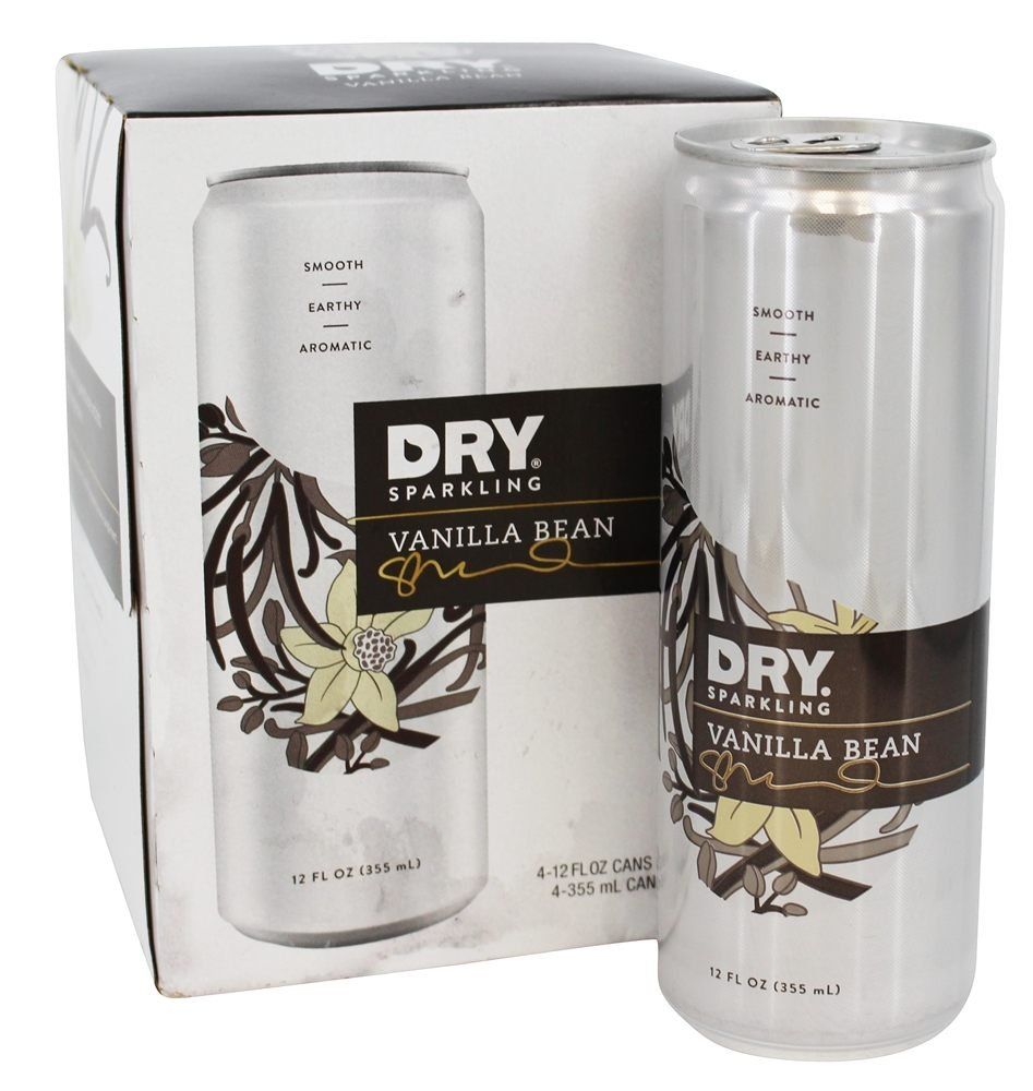 Dry Botanical Bubbly Vanilla Bean Soda 4 pk, 12 FZ