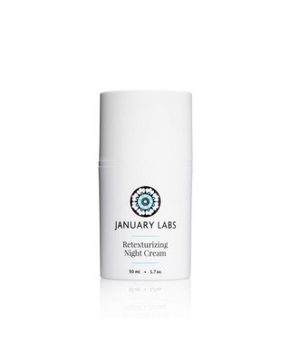 January Labs Skin Essentials Retexturizing Night Cream, Anti-Wrinkle Moisturizer, 1.7 oz. bottle