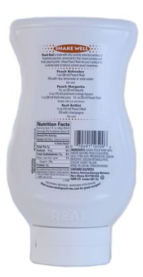 Peach Re l, Peach Puree Infused Syrup, 16.9 FL OZ Squeezable Bottle (Pack of 1)