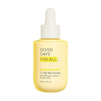Good Days For All C&#39;s The Day Face Serum, Brightening Discoloration Facial Skin Care, with 12 Pure Vitamin C, 1 fl. oz