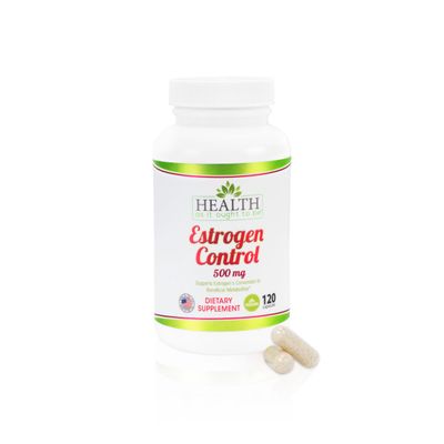 Health As It Ought To Be Estrogen Control Supplement Physician Formulated Blend for Optimal Estrogen Metabolism 120 Capsules
