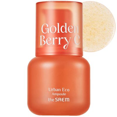 THESAEM Urban Eco Golden Berry C Ampoule with Micro-Vitamin Bubble Vitamin C - Blemish Clearing, Tone Correcting Dark Spot Lifting Ampoule - Hydrating Facial Serum for All Skin Types, 1.01 fl.oz.