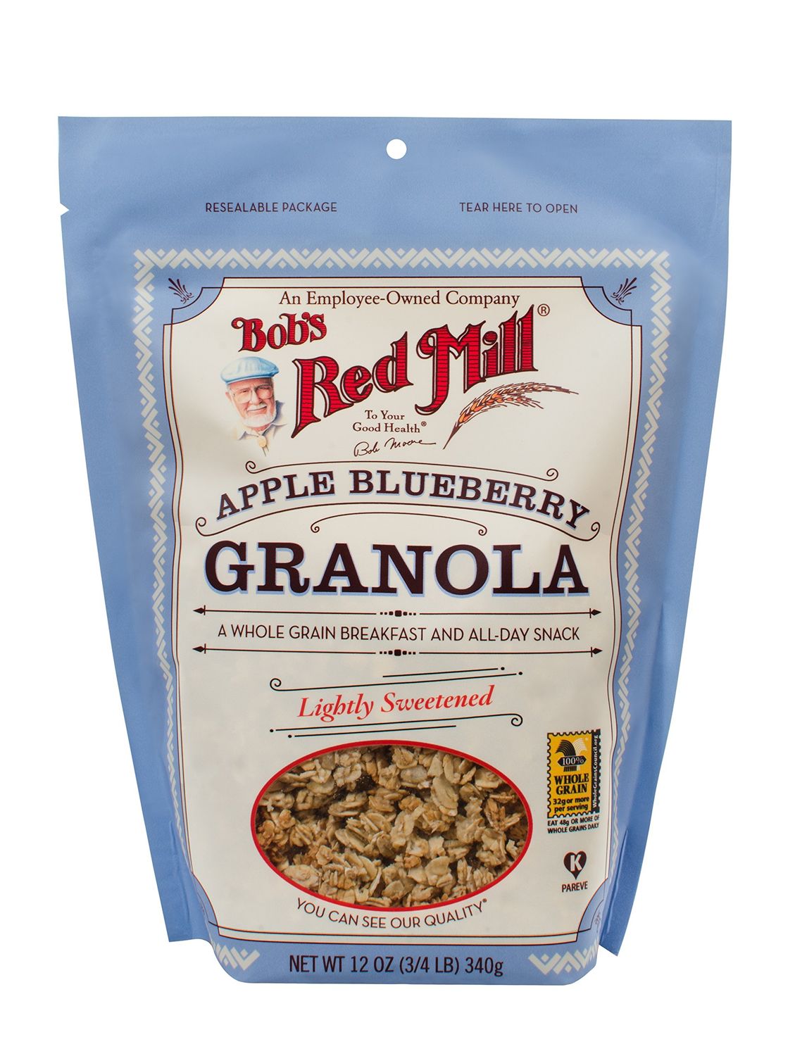 Bob&#39;s Red Mill Apple Blueberry Granola, 12 Ounce