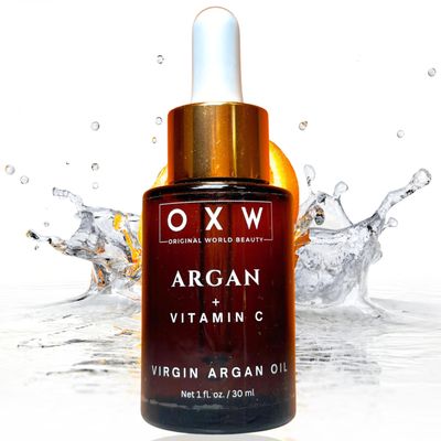 Vitamin C Serum with Moisturizing Argan Oil for the Face, Tetrahexyldecyl Ascorbate THDA Premium 15 Vitamin C for the Skin, Lightweight Velvety Smooth Formula, Promotes Collagen Evens Skin Tone