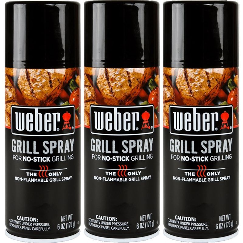 Weber Grill&#39;N Spray 6 Oz. - Pack of 3