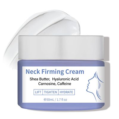 Onilyua Neck Firming Cream, Tighten and Lift Neck Cream for Crepey Skin, Anti-Aging Neck D collet Cream, Smooth Tight Sagging Skin, Organic Pure Neck Cream 1.7 Floz