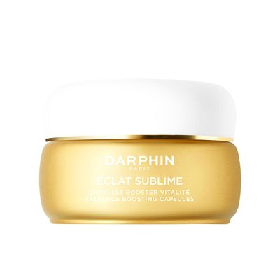 Darphin clat Sublime Radiance Boosting Capsules with Pro-Vitamin C E - 60 Capsules, Gold